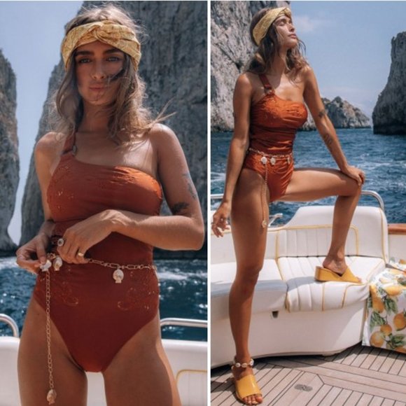 Spell Tyler One Shoulder One Piece - Picture 1 of 6